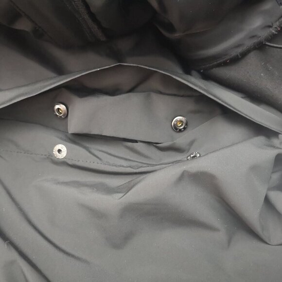 Hyba Ladies Size Medium Black Zipper Closure Hooded Casual / Athletic Jacket - Picture 4 of 11